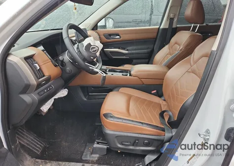 2025 Nissan Pathfinder Platinum from USA, damaged, VIN 5N1DR3DJ5SC211199